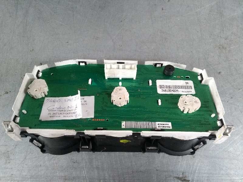 Recambio de cuadro instrumentos para nissan tiida (c11x/sc11x) acenta referencia OEM IAM 24810EM02A A2998006 801260102
