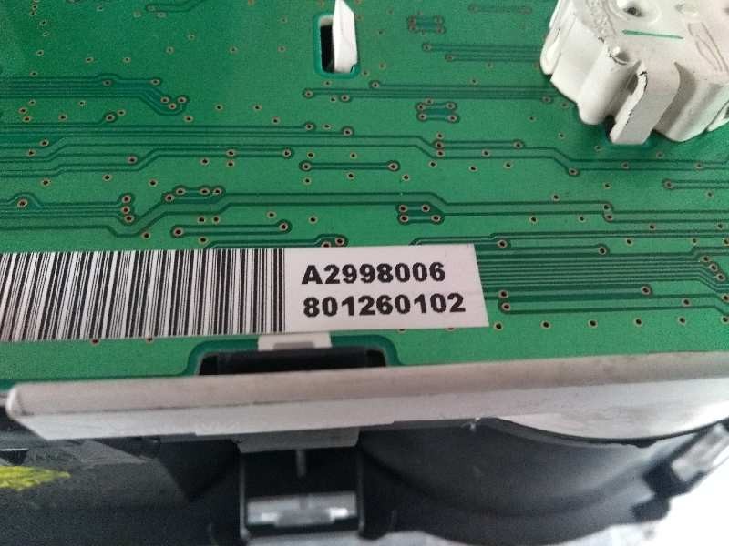 Recambio de cuadro instrumentos para nissan tiida (c11x/sc11x) acenta referencia OEM IAM 24810EM02A A2998006 801260102