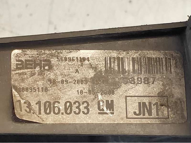 Recambio de electroventilador para opel corsa c 1.4 16v referencia OEM IAM 13106033 24421233 