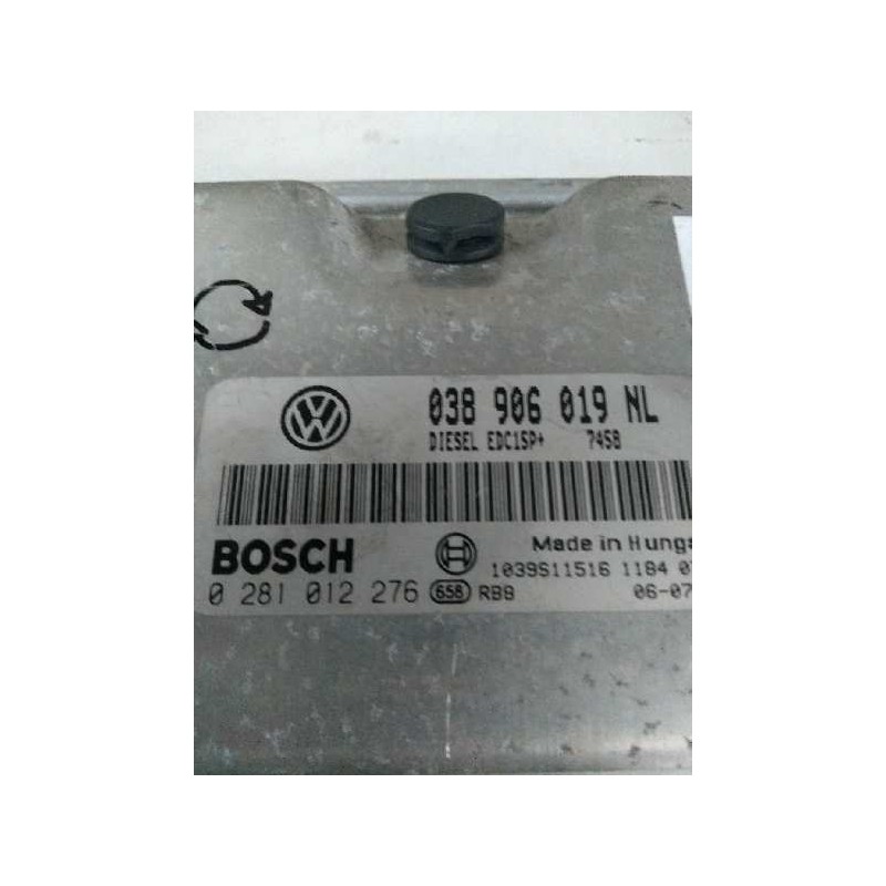 Recambio de centralita motor uce para seat ibiza (6l1) 1.9 tdi referencia OEM IAM 0281012276 038906019NL EDC15P Recambio de centralita motor uce para seat ibiza (6l1) 1.9 tdi referencia OEM IAM 0281012276 038906019NL EDC15P