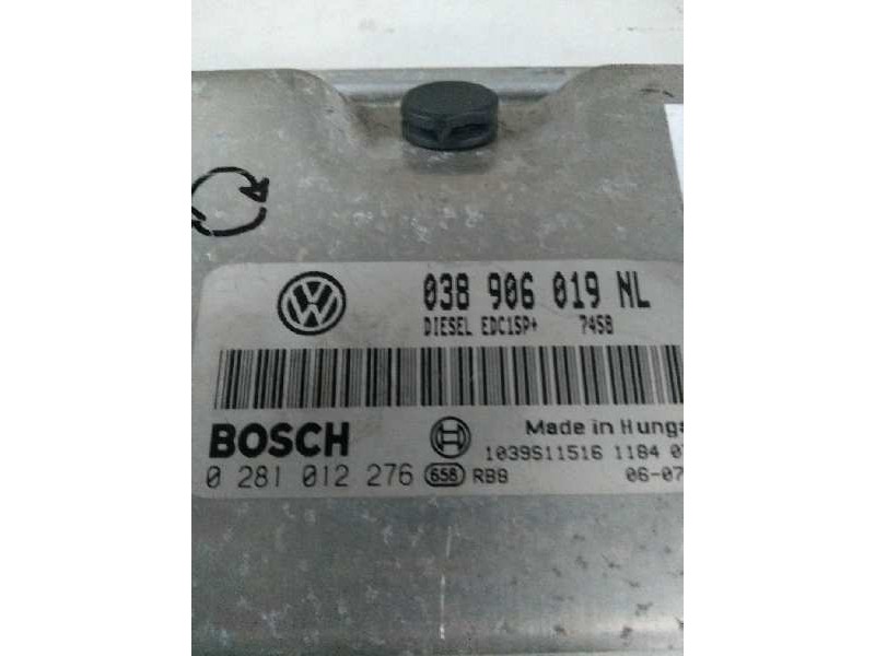Recambio de centralita motor uce para seat ibiza (6l1) 1.9 tdi referencia OEM IAM 0281012276 038906019NL EDC15P Recambio de centralita motor uce para seat ibiza (6l1) 1.9 tdi referencia OEM IAM 0281012276 038906019NL EDC15P