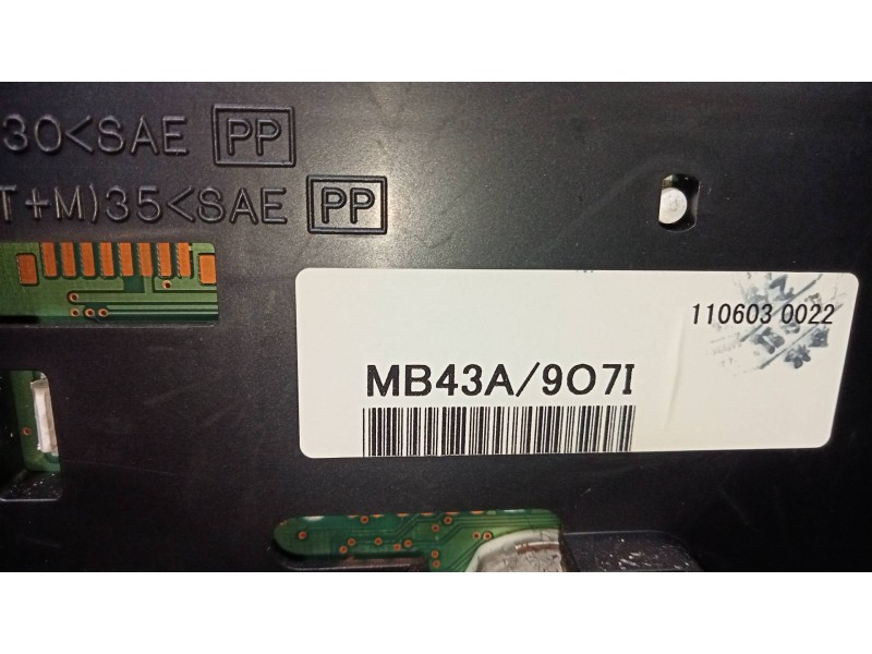 Recambio de cuadro instrumentos para renault maxity fg 130.35/45 referencia OEM IAM MB43A907I 1106030022 