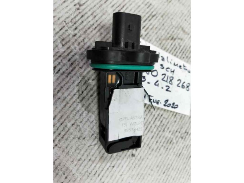 Recambio de caudalimetro para opel astra j lim. excellence referencia OEM IAM 0280218268 13301682 BOSCH