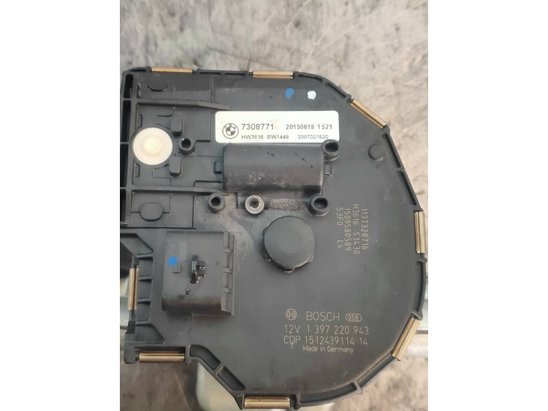 Recambio de motor limpia delantero para bmw serie 5 lim. (f10) 520d referencia OEM IAM 7308771 1397220943 20150618 3397021520 33