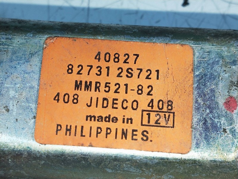 Recambio de elevalunas trasero izquierdo para nissan pick-up (d22) 2.5 turbodiesel referencia OEM IAM 827312S721  4P