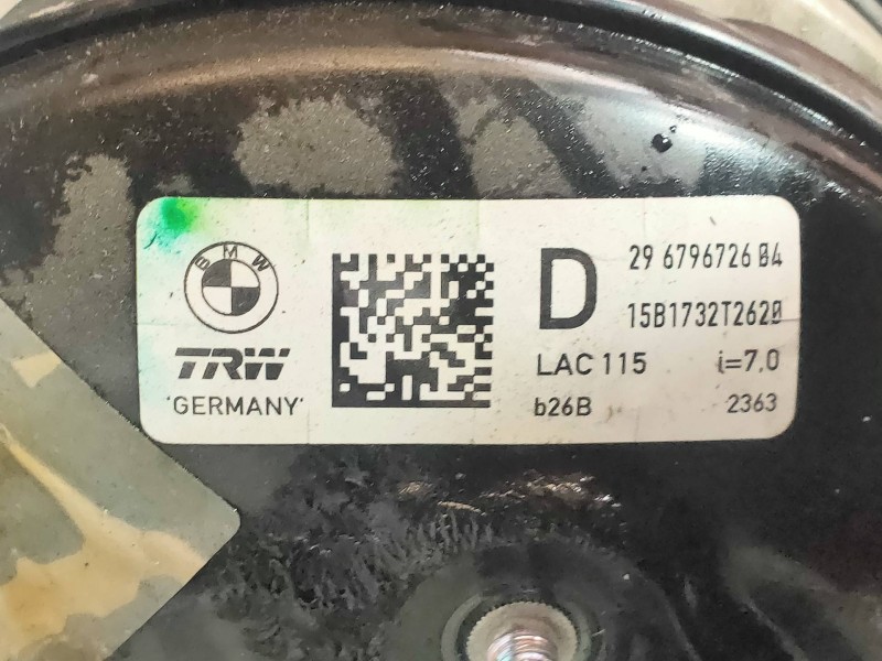 Recambio de servofreno para bmw serie 5 lim. (f10) 520d referencia OEM IAM 29679672604 6796726 LAC115 B26B