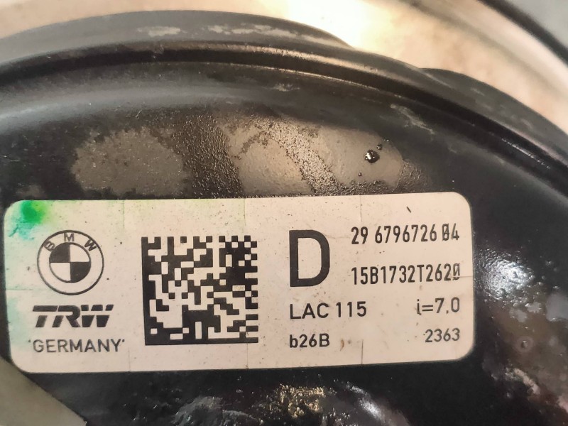 Recambio de servofreno para bmw serie 5 lim. (f10) 520d referencia OEM IAM 29679672604 6796726 LAC115 B26B