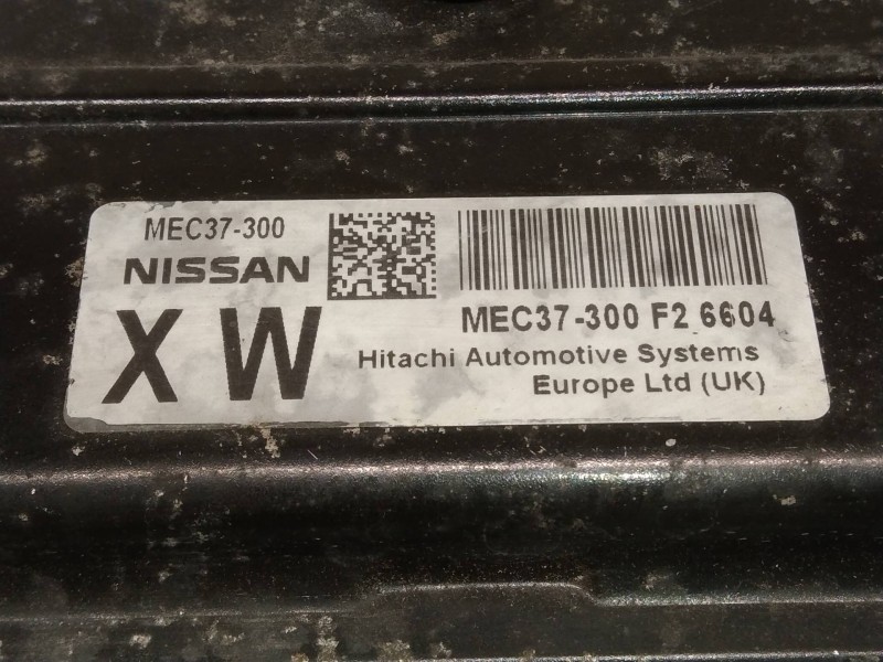 Recambio de centralita motor uce para nissan micra (k12e) city (d) referencia OEM IAM MEC37300 F26604 XW