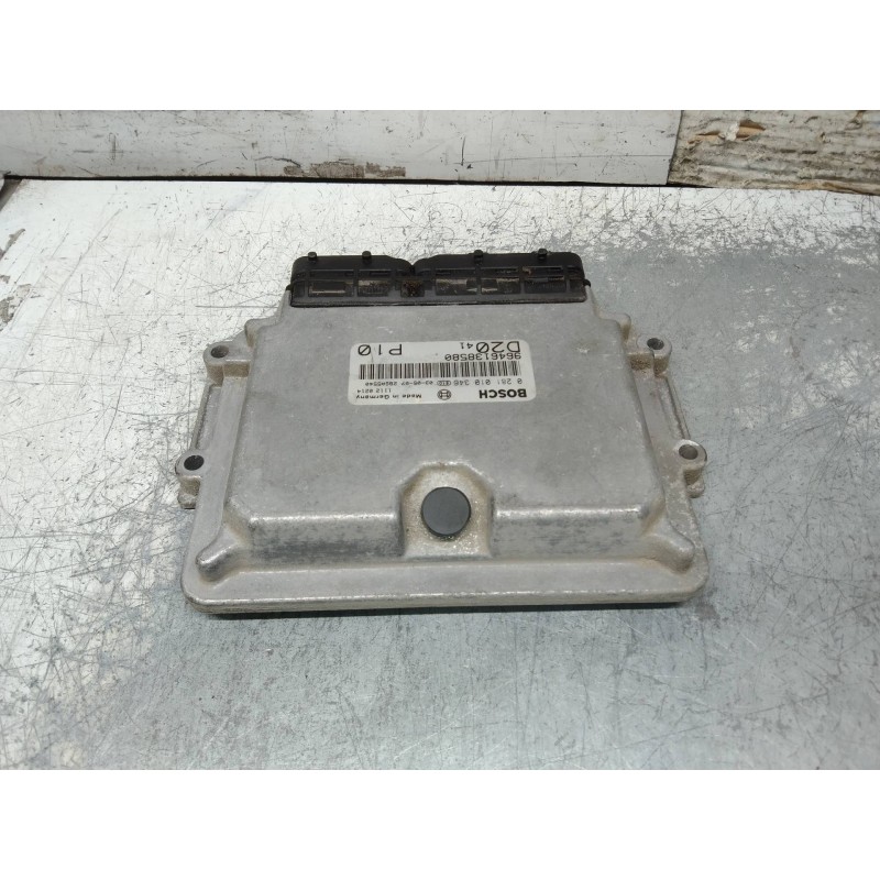 Recambio de centralita motor uce para citroen jumper caja cerrada desde ´02 2.0 hdi cat referencia OEM IAM 0281010346 9646138580