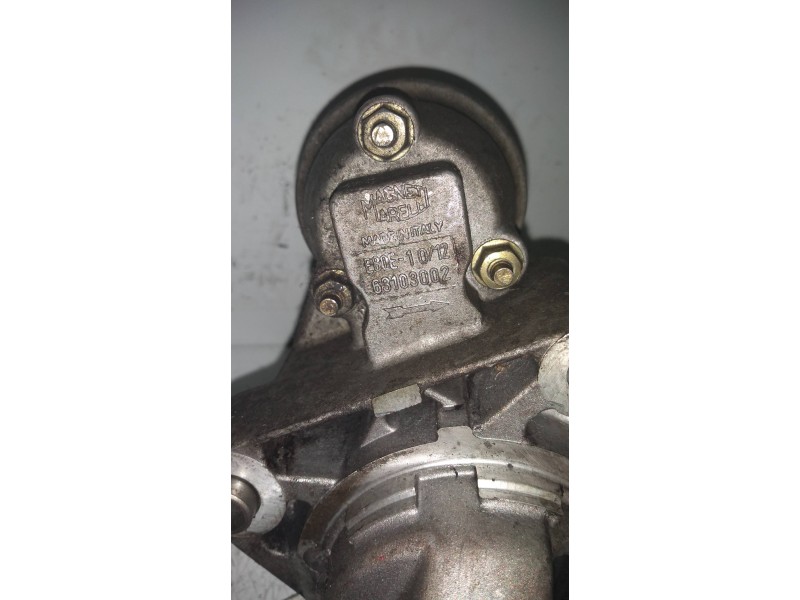 Recambio de motor arranque para fiat marea berlina (185) 1.6 16v cat referencia OEM IAM 63103002 MAGNETI MARELLI 