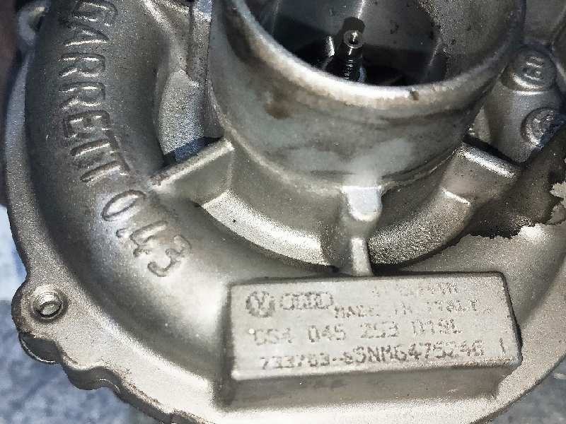 Recambio de turbocompresor para skoda fabia (5j2 ) 1.4 tdi referencia OEM IAM 7337630 045253019L 