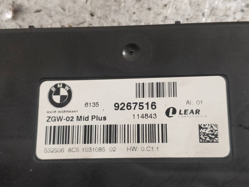 Recambio de modulo electronico para bmw serie 5 touring (f11) 530d xdrive referencia OEM IAM 61359267516 9267516 