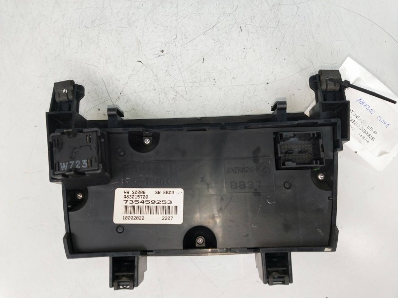 Recambio de mando calefaccion / aire acondicionado para fiat linea (110) dynamic referencia OEM IAM 735459253 A83015700 