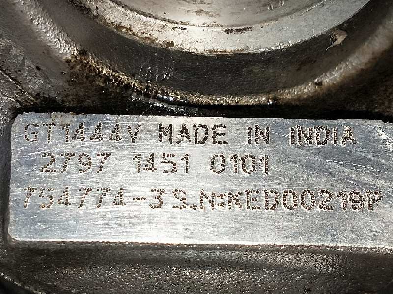 Recambio de turbocompresor para tata indica 1.4 d referencia OEM IAM 7547743 279714510101 