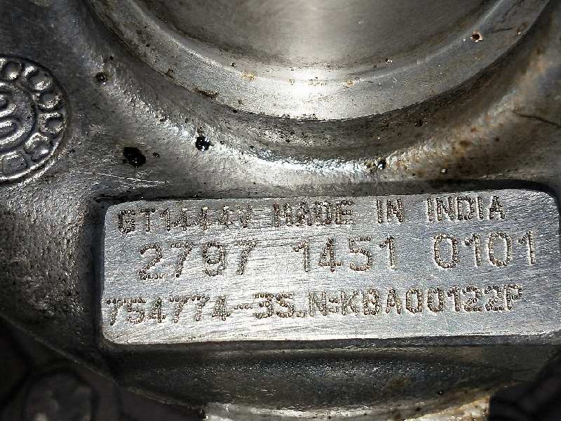 Recambio de turbocompresor para tata indica 1.4 d referencia OEM IAM 7547743 279714510101 