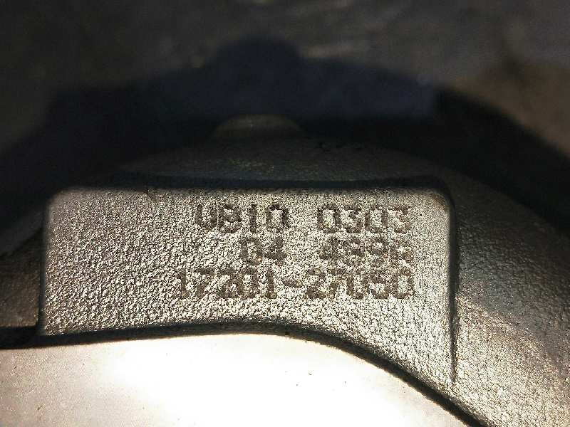 Recambio de turbocompresor para toyota corolla (e12) 2.0 d-cat referencia OEM IAM 1720127050  