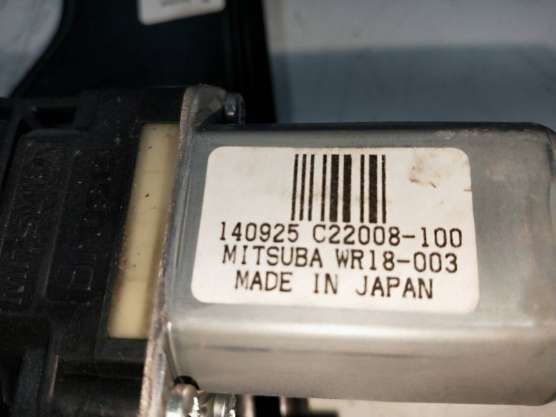 Recambio de elevalunas delantero derecho para nissan qashqai (j11) tekna referencia OEM IAM C22008100  5P