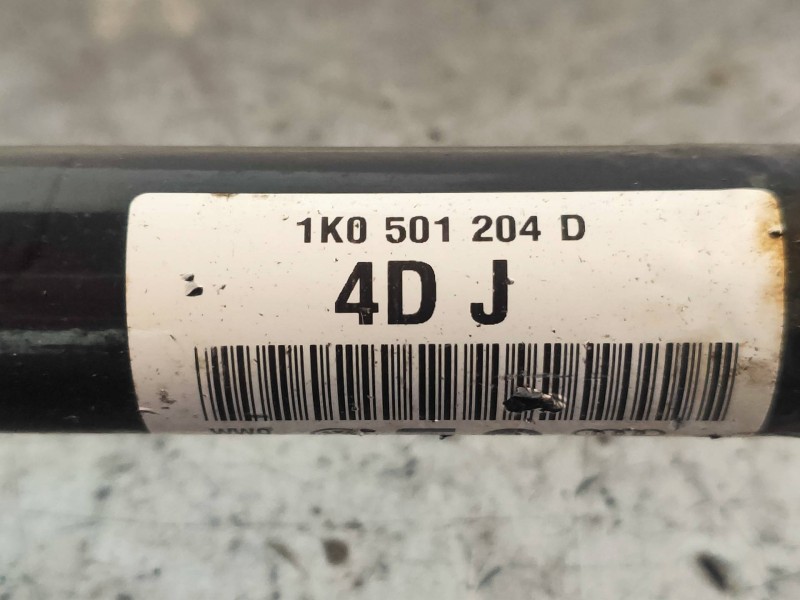 Recambio de transmision trasera derecha para skoda octavia combi (1z5) scout 4x4 referencia OEM IAM 1K0501204D  