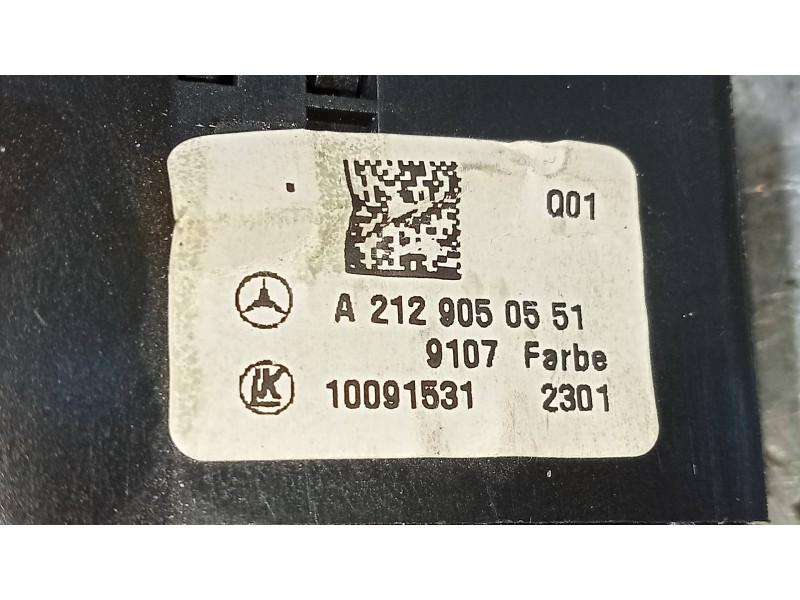 Recambio de mando luces para mercedes clase c (w204) coupe c 220 cdi blueefficiency (204.302) referencia OEM IAM A2129050551  