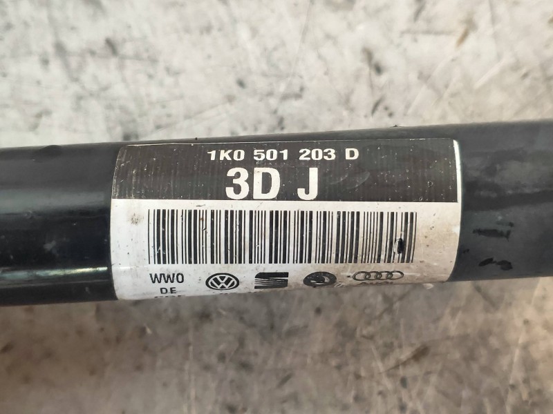 Recambio de transmision trasera izquierda para skoda octavia combi (1z5) scout 4x4 referencia OEM IAM 1K0501203D  