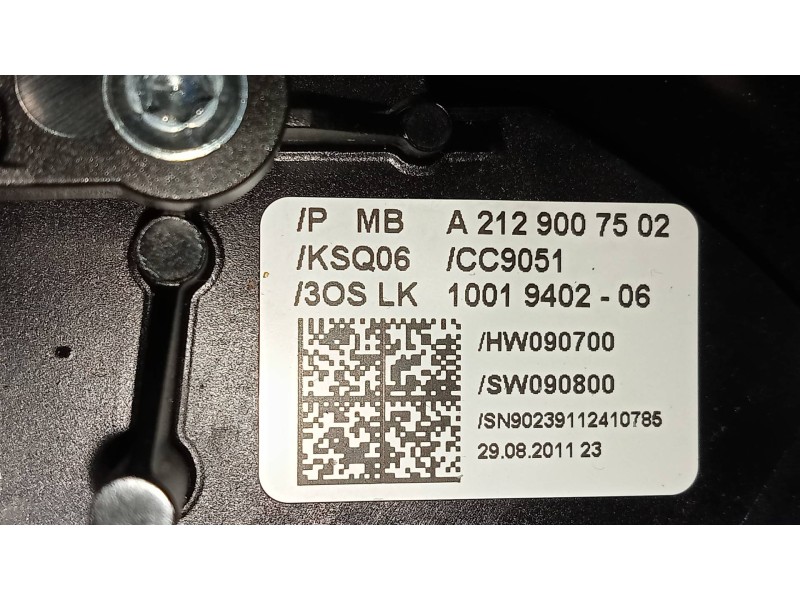 Recambio de mando luces para mercedes clase c (w204) coupe c 220 cdi blueefficiency (204.302) referencia OEM IAM A2129007502  