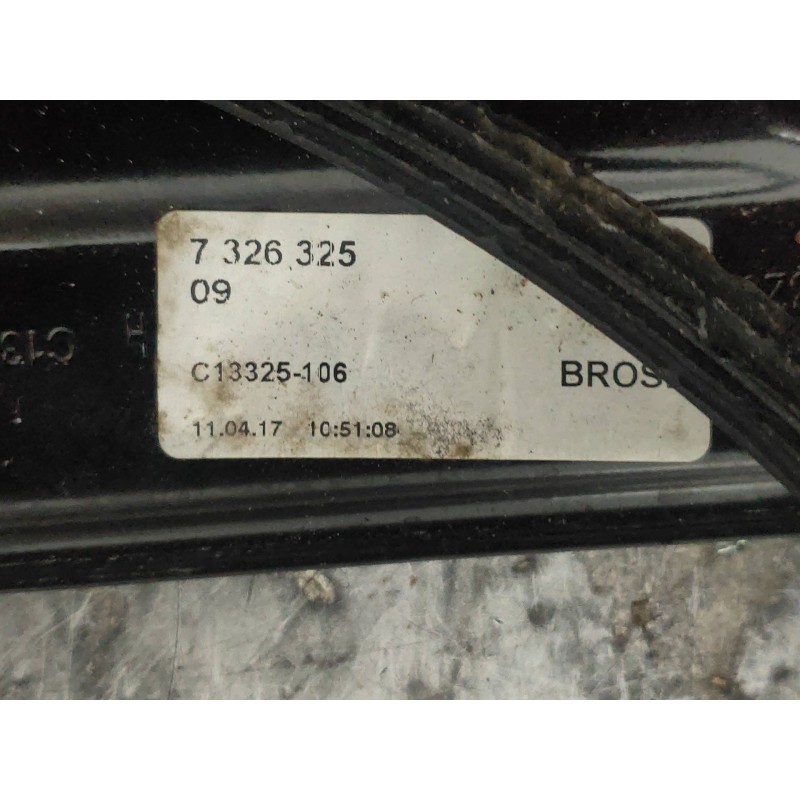 Recambio de elevalunas trasero izquierdo para bmw serie 4 gran coupe (f36) 420d referencia OEM IAM 7326325 C18325106 5P