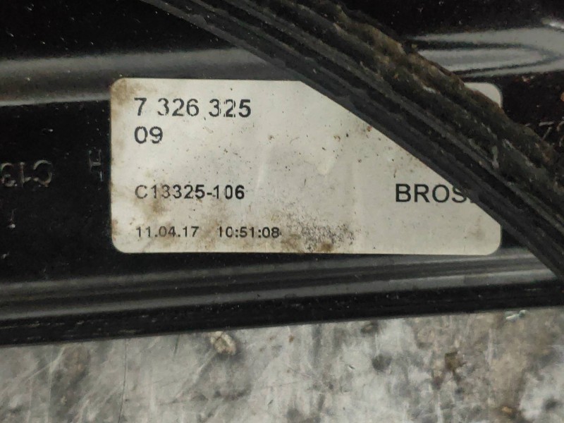 Recambio de elevalunas trasero izquierdo para bmw serie 4 gran coupe (f36) 420d referencia OEM IAM 7326325 C18325106 5P