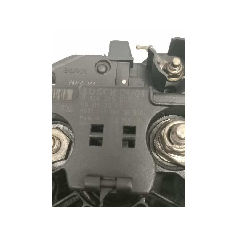 Recambio de alternador para alfa romeo 156 1.6 16v t.spark impression referencia OEM IAM 0124325060 46813062 BOSCH 90A