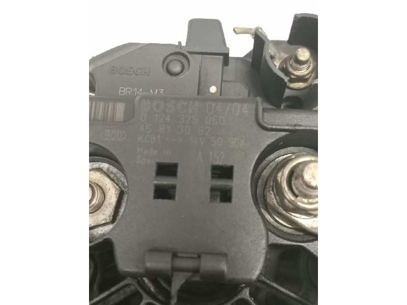 Recambio de alternador para alfa romeo 156 1.6 16v t.spark impression referencia OEM IAM 0124325060 46813062 BOSCH 90A