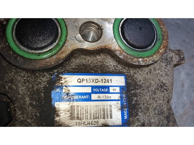 Recambio de compresor aire acondicionado para renault maxity fg 130.35/45 referencia OEM IAM QP15XD1241  