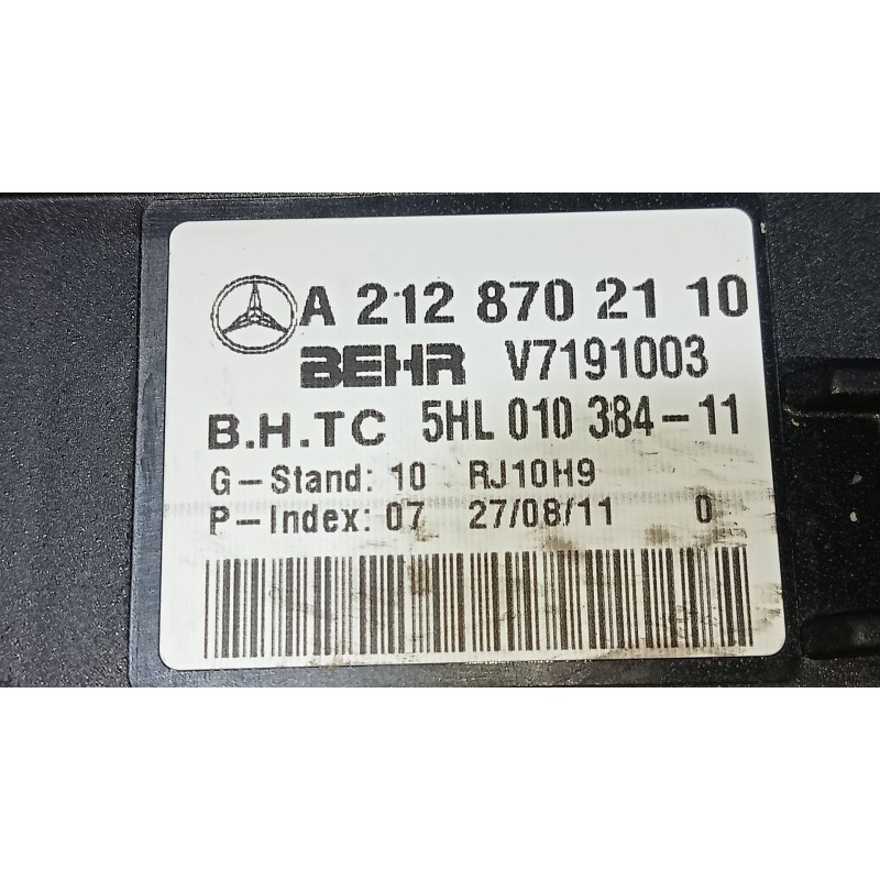 Recambio de modulo electronico para mercedes clase c (w204) coupe c 220 cdi blueefficiency (204.302) referencia OEM IAM A2128702