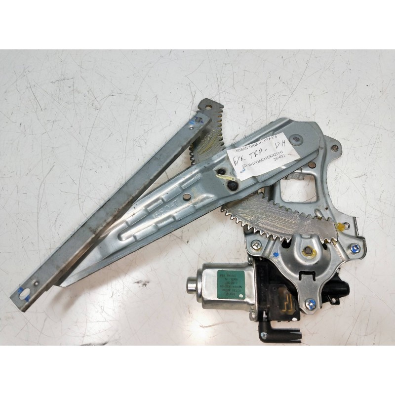 Recambio de elevalunas trasero derecho para nissan tiida (c11x/sc11x) 1.5 dci turbodiesel cat referencia OEM IAM 82730AX00A A688