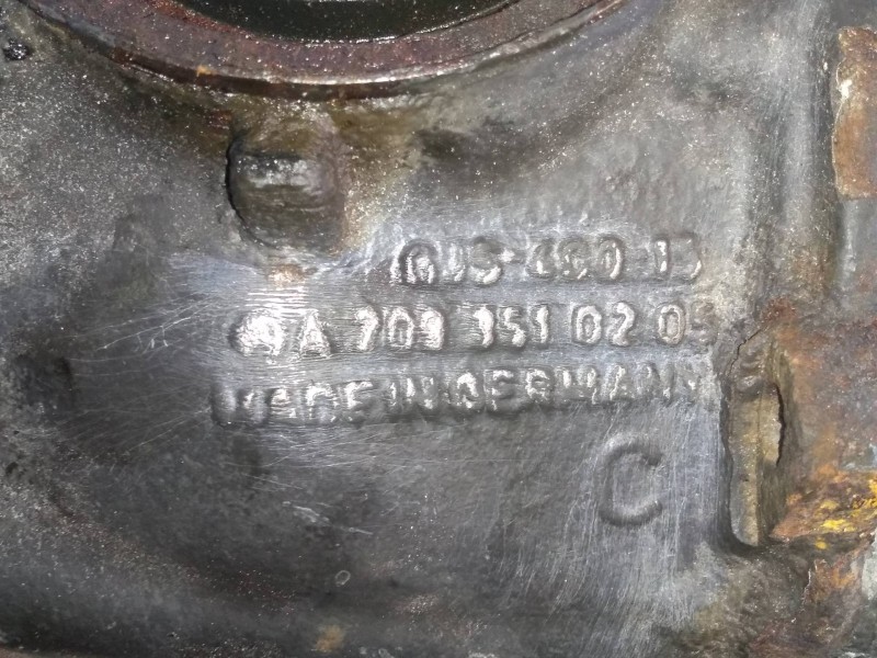 Recambio de diferencial trasero para mercedes clase clc (cl203) clc 2.2 cdi cat referencia OEM IAM A7093510205 0615836 R=2 , 82