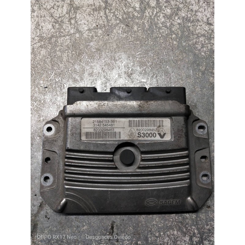 Recambio de centralita motor uce para renault megane ii berlina 5p confort authentique referencia OEM IAM 215841533B1 8200298463