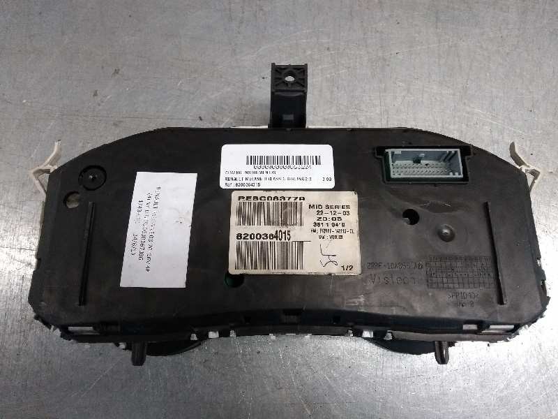 Recambio de cuadro instrumentos para renault megane ii classic berlina 2.0 referencia OEM IAM 8200364015  