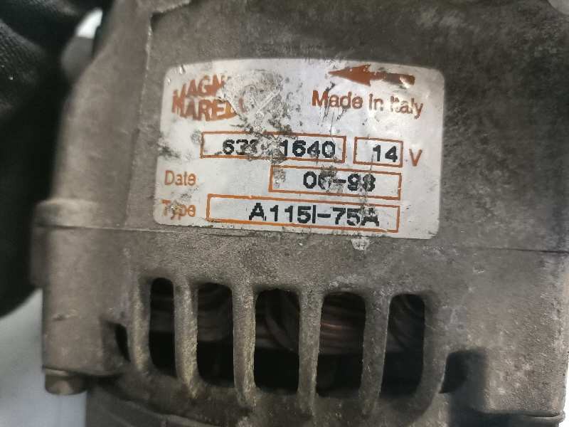 Recambio de alternador para alfa romeo 146 1.4 l referencia OEM IAM   MAGNETI MARELLI 75A