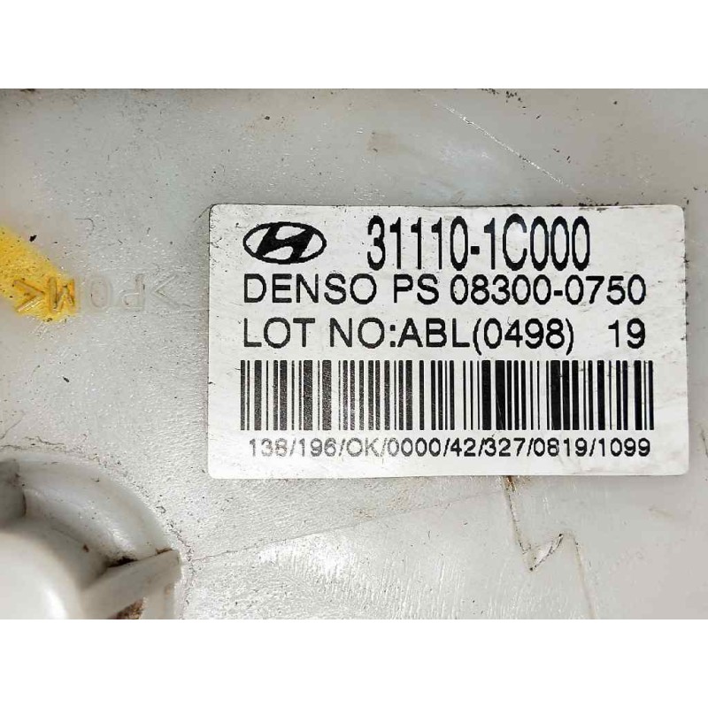 Recambio de bomba combustible para hyundai getz (tb) 1.3 gls referencia OEM IAM 311101C000 083000750 DENSO AFORADOR