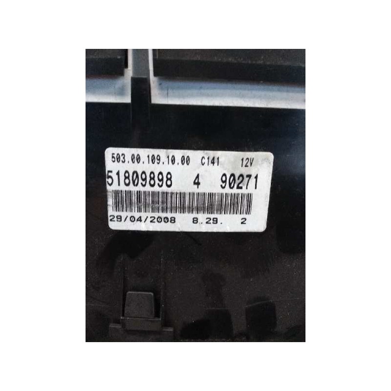 Recambio de cuadro instrumentos para fiat croma (194) 1.9 8v jtd cat (939a1000 / 192a8000) referencia OEM IAM 51809898 4 90271 5