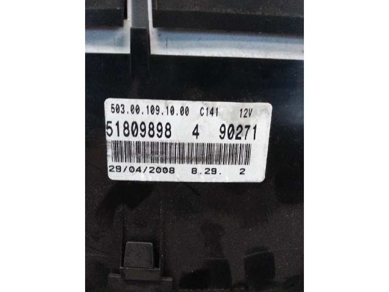 Recambio de cuadro instrumentos para fiat croma (194) 1.9 8v jtd cat (939a1000 / 192a8000) referencia OEM IAM 51809898 4 90271 5