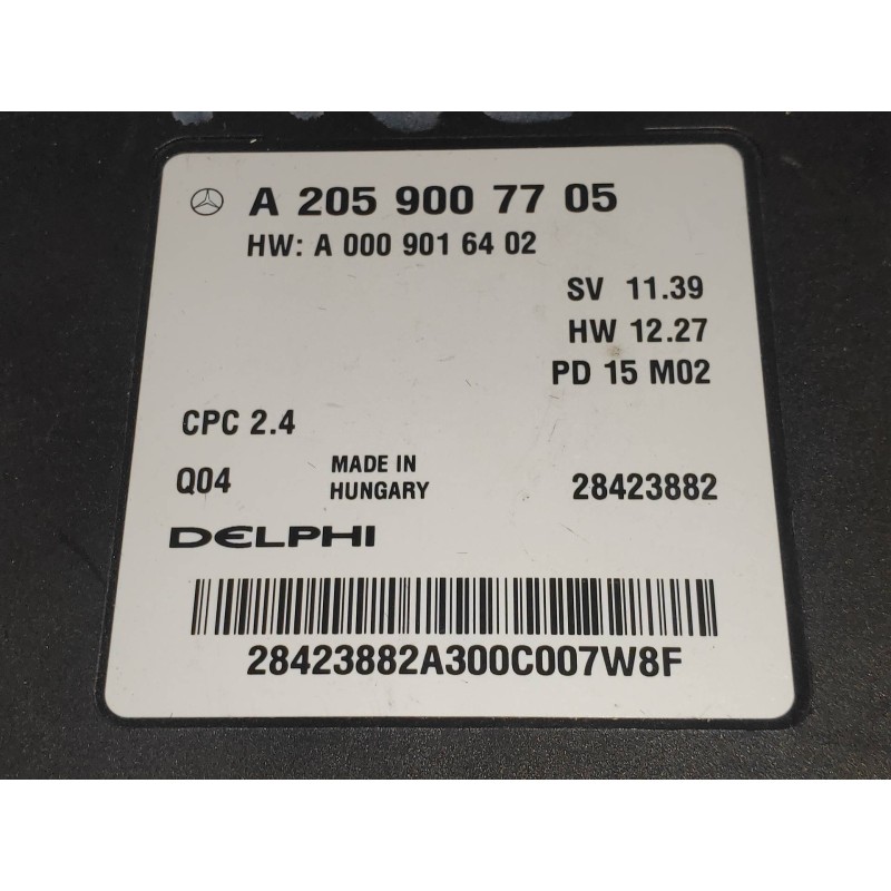 Recambio de modulo electronico para mercedes clase c (w205) lim. c 220 cdi bluetec (205.004) referencia OEM IAM A2059007705 A000