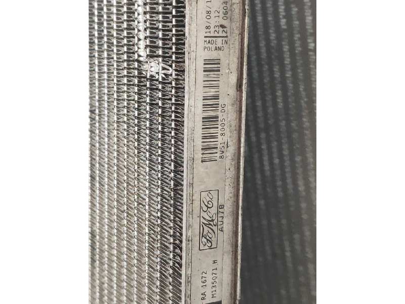 Recambio de radiador agua para ford fiesta (ccn) black edition referencia OEM IAM 8V518005DG M135Q71H 1772863