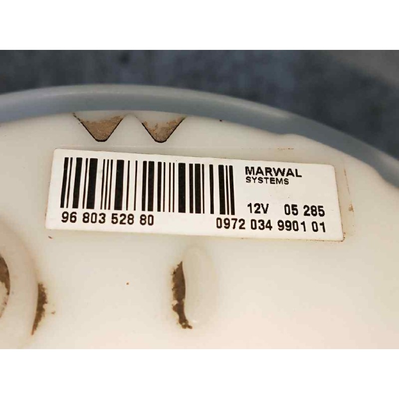 Recambio de bomba combustible para citroen c4 berlina sx referencia OEM IAM 9680352880 0972034990101 MARWAL AFORADOR