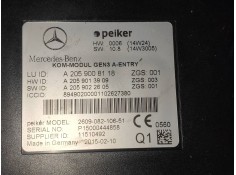 Recambio de modulo electronico para mercedes clase c (w205) lim. c 220 cdi bluetec (205.004) referencia OEM IAM A2059008118 A205 2