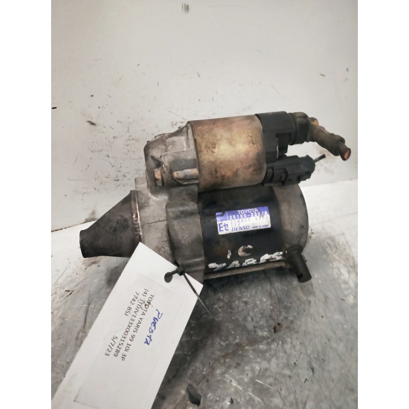 Recambio de motor arranque para toyota yaris (ncp1/nlp1/scp1) 1.0 linea sol referencia OEM IAM 2610023020  