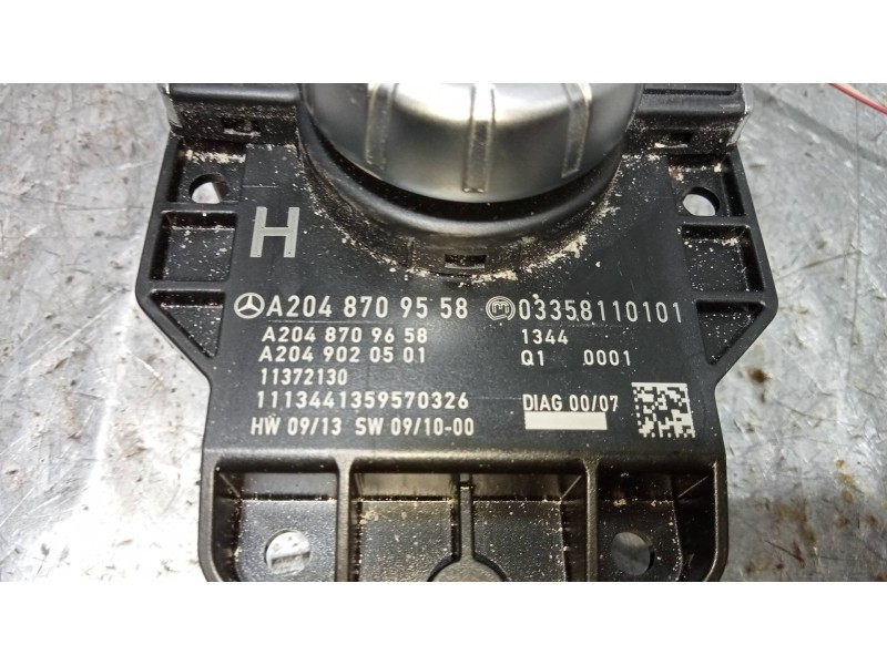 Recambio de mando multifuncion para mercedes clase c (w204) coupe c 220 cdi blueefficiency (204.302) referencia OEM IAM A2048709