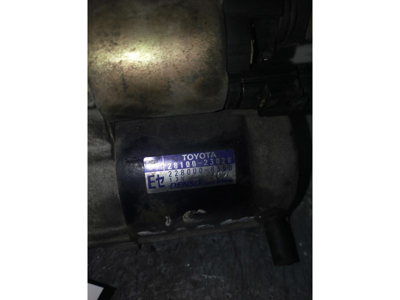 Recambio de motor arranque para toyota yaris (ncp1/nlp1/scp1) 1.0 linea sol referencia OEM IAM 2610023020  