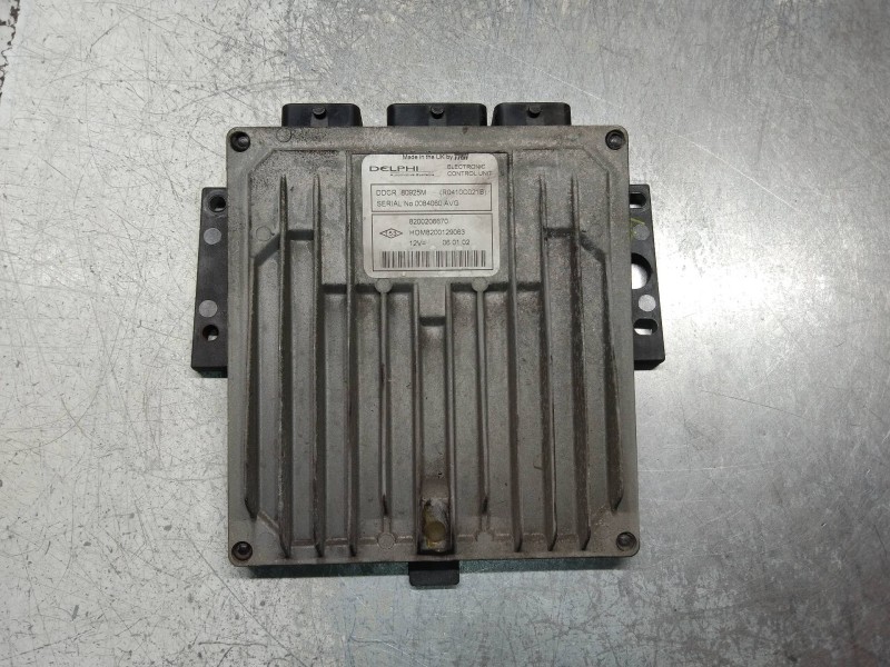 Recambio de centralita motor uce para renault clio ii fase ii (b/cb0) authentique referencia OEM IAM R0410C021B 8200206670 HOM82