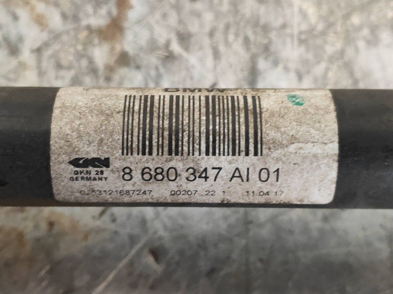 Recambio de transmision trasera izquierda para bmw serie 4 gran coupe (f36) 420d referencia OEM IAM 8680347AI01  