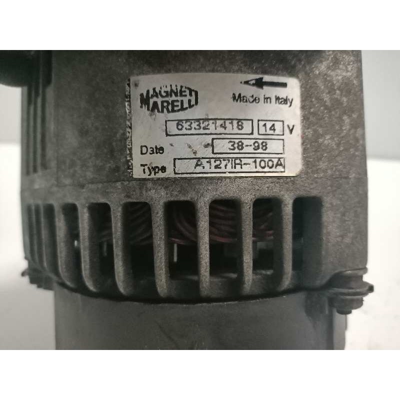 Recambio de alternador para alfa romeo 147 (190) 1.6 t.spark distinctive referencia OEM IAM 63321418  MAGNETI MARELLI 100A
