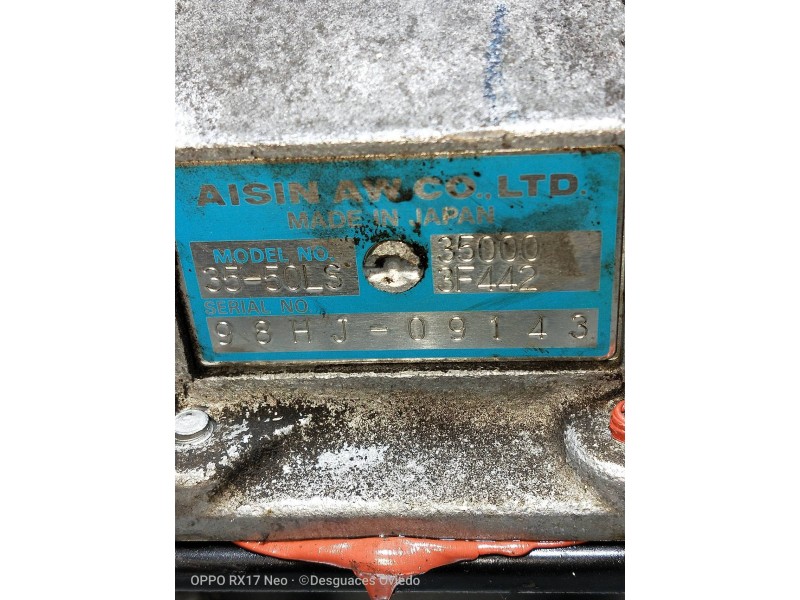 Recambio de caja cambios para lexus gs300 (jzs160) básico referencia OEM IAM 3550LS 98HJ09143 350003F442